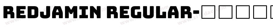 Redjamin Regular字体转换
